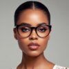 Portrait Portfolio of Black Woman Wearing Glasses