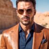 Specs Appeal || Man wearing Sunglasses & Leather Jacket